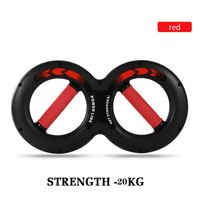Expansor de pecho extendido portátil para hombres, entrenador de antebrazo, ejercitador, fortalecedores, mango NBR, Figura 8 de agarre