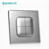 Interruptor de pared con precio de fábrica, 1/2 interruptor, 13A, enchufe con interruptor, UKCA, CE, CB, GCC, para Reino Unido, Irlanda, Arabia Saudita, Emiratos Árabes Unidos, Dubái