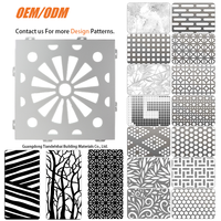 Façade 3D en aluminium, mur-rideau perforé en aluminium personnalisé, projet de panneau en forme de diamant pour l'extérieur