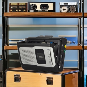 Reproductor de Casetes Portátil Pequeño, Walkman de Bolsillo, Radio AM/FM, Diseño Clásico Retro - Product Image 2