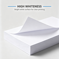 Papel de Copia A4, 80 g/m², Blanco, 500 Hojas por Resma, Papel de Impresión Liso para Oficina, para Copiadora, Impresora, Fax, Venta al por Mayor