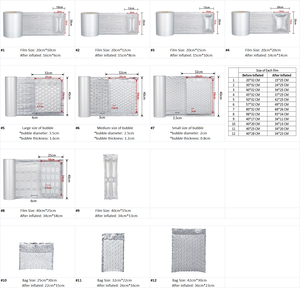 पैकिंग एयर कुशन पैकिंग कुशन एयर बैग पैकेजिंग फिलर सामग्री - Product Image 6
