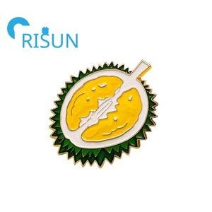 Quà lưu niệm tùy chỉnh mềm men sầu riêng men pin Kim Loại trâm cài tùy chỉnh <span class=keywords><strong>Durio</strong></span> <span class=keywords><strong>zibethinus</strong></span> sầu riêng men Pin huy hiệu - Product Image 5