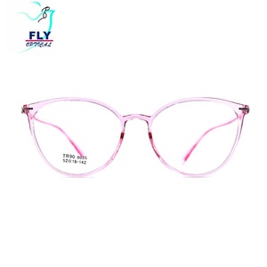 FLY 2020 acrílico transparente tr90 vogue gafas de computadora negras montura gafas de bloqueo de luz azul - Product Image 6