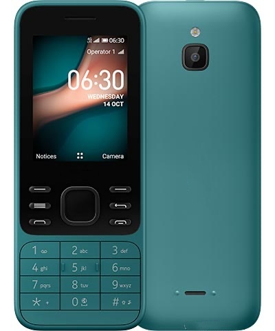 Unlocked 4G Dual SIM Cellular Phone for No kia 6300 (2021) 2.4 Inch Bar Design Colored Screen Spanish Operating New Condition