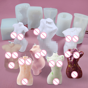 Phụ Nữ Mô Hình Khuôn Con Người Khuôn Bánh Công Cụ Cho Nhựa Đúc/Nhựa Cơ Thể Khuôn Silicone Cơ Thể Đứng Khuôn <span class=keywords><strong>3D</strong></span> Nữ Nến Khuôn - Product Image 3