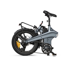 DYU T1 Electric Folding Bike 20 Inch 250W Brushless Motor lightweight ladies commuter <b>ebike</b> with removable lithium <b>battery</b> - Product Image 4