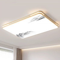Plafonnier LED intelligent pour salon, grand modèle moderne, élégant et simple, pour chambre à coucher, pack complet pour toute la maison