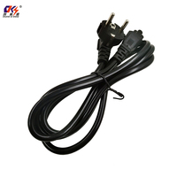 Cable de Alimentación CA con Enchufe IEC C5 Estándar Europeo, Material de Cobre, Directo de Fábrica, para Computadoras Eléctricas