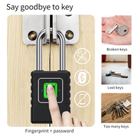 Kotonlink nouveauté TTLock app IP65 étanche mot de passe empreinte digitale cadenas intelligent