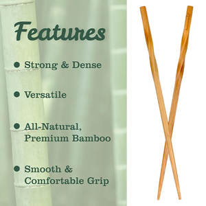 Paquete de 5 <span class=keywords><strong>palillos</strong></span> de bambú retorcidos reutilizables Creativity, <span class=keywords><strong>palillos</strong></span> marrones <span class=keywords><strong>lavables</strong></span> de 20 CM Premium, ecológicos para Asia Food Sushi - Product Image 6