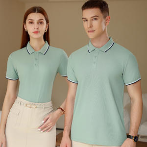 190gsm 100% fibra iónica de hielo Unisex para Polos logotipo personalizado impreso digitalmente ropa de trabajo transpirable camisas de cultura - Product Image 1