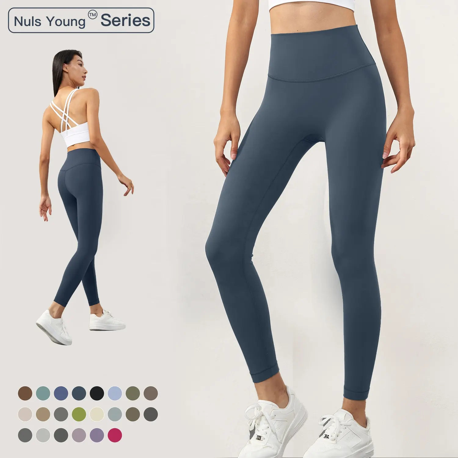 Pantaloni Fitness Push Up personalizzati LOLOLULU Leggings da donna a vita alta per lo Yoga a compressione sportiva