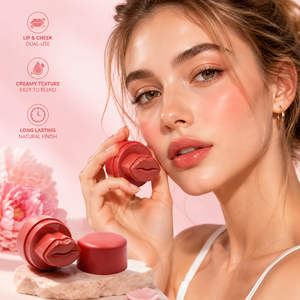 <span class=keywords><strong>ลิ</strong></span><span class=keywords><strong>ป</strong></span>สติกและบลัชออน 2 in 1 สำหรับเครื่องสำอางแบรนด์ส่วนตัว สีธรรมชาติ ติดทนนาน - Product Image 1
