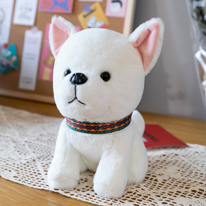 Peluche Personalizzato Cane <span class=keywords><strong>Angela</strong></span> con Abiti Intercambiabili, Giocattoli Morbidi per Bambini - Product Image 1