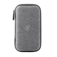 USAMS tas penyimpanan portabel mini, kantung kabel penyimpanan Gadget perjalanan EVA, Earphone Power Bank Gadget Digital, tas HDD