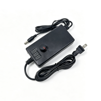 Adaptateur secteur OEMCustomFactory 3-12V 2A 3-24V 1A USAUPlug avec protection contre les surcharges, les courts-circuits et les surtensions, haute efficacité, sortie stable