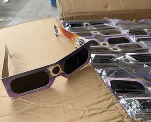Precio de fábrica ISO Certificado EN Papel Solar <span class=keywords><strong>Eclipse</strong></span> <span class=keywords><strong>Gafas</strong></span> de Sol <span class=keywords><strong>para</strong></span> una visualización segura de <span class=keywords><strong>Eclipse</strong></span> - Product Image 5