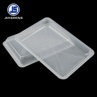 Bandeja Desechable de PP Virgen de Grado Alimenticio para Durian, Bandeja Termoformada para Alimentos Congelados, Venta al Por Mayor
