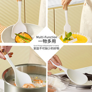 Juego de Utensilios de Cocina de Silicona con Soporte, Kit de Herramientas de Cocina Antiadherentes Resistentes al Calor - Product Image 6