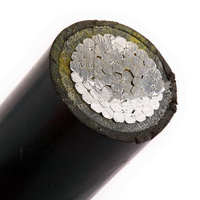 Cable Multifilar de Baja Tensión, Conductor de Cobre, Aislamiento XLPE, Cubierta de PVC, Tamaños de 1.5mm-800mm, Protección IP67, 0.6/1kV-8.7/15kV