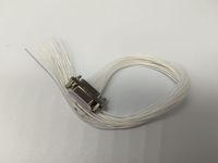 Conectores de Aviación Serie J30J YMYS, Contacto de Cobre, Carcasa de Acero Inoxidable, Cable de Alimentación para PCB de 20 cm, J30J-9 15 2131TJP, Gran Venta