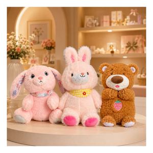 ตุ๊กตาหมี AI ขายส่ง หุ่นยนต์สนทนา ผู้ช่วยเสียง ตอบสนองการสัมผัส ของเล่นกอดได้ ของขวัญสำหรับเด็ก โรงงานผลิต - Product Image 1