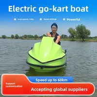 Kart de surf électrique multifonction personnalisable en ABS, 2 places, haute vitesse, bateau à moteur longue portée pour l'extérieur