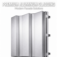Panneaux de mur-rideau modernes en acier et alliage d'aluminium, ignifuges et imperméables, pour hôtels et villas, panneaux de façade en aluminium