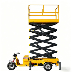 แพลตฟอร์มยกสูงสามล้อ 12 เมตร 300 กิโลกรัม สำหรับซ่อมบำรุงสวนสนุก ขาย - Product Image 5