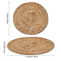 Napperon moderne écologique résistant à la chaleur, tapis décoratif isolant durable et antidérapant pour la maison, la fête de mariage, tricoter à la main