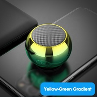 Nouvelle mini enceinte Bluetooth sans fil portable M3 en aluminium pour téléphone portable avec fonction mains libres et subwoofer intégré