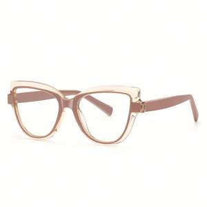 Lunettes d'ordinateur anti-lumière bleue œil de chat TR90, style rétro 2025, avec logo personnalisé, pour femmes - Product Image 5