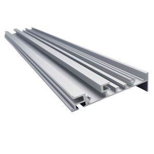 6000 série cadre en aluminium matériel de meubles <span class=keywords><strong>armoire</strong></span> profil de <span class=keywords><strong>porte</strong></span> <span class=keywords><strong>coulissante</strong></span> pour <span class=keywords><strong>armoire</strong></span> <span class=keywords><strong>porte</strong></span> en verre coupe de flexion personnalisée - Product Image 2