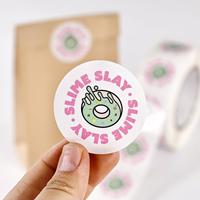 Etiquetas Adhesivas de Vinilo Personalizadas, Etiquetas con Logotipo Personalizado, Etiquetas de Embalaje con Forma Personalizada, Etiquetas de Vinilo Impresas en Rollo, Etiquetas Impermeables