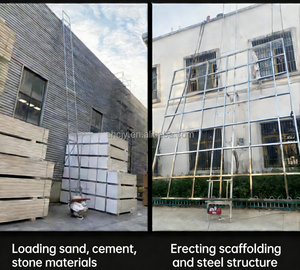 2-25m 재고 빠른 배송 문앞까지 배송 전동 리프터 이중 무선 리모컨 엘리베이터 사다리 리프트 - Product Image 6