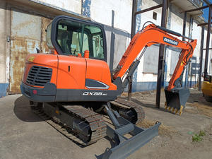 Doosan รถขุดตีนตะขาบขนาดเล็กใช้งาน DX55 5ตัน DX55-9C บ้านมือสองพร้อมเครื่องยนต์ EPA - Product Image 3