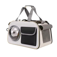 Sac à dos portable pour chat et chien en tissu Oxford, fermeture éclair, transport à la main, durable, respirant, grande taille, vente chaude