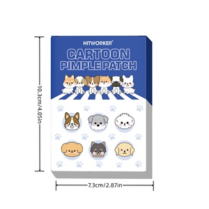 Mụn vá phim hoạt hình mụn vá nhẹ nhàng không gây kích ứng bao gồm mụn trứng cá độc quyền có sẵn cho vẻ đẹp chăm sóc cá nhân - Product Image 5