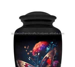 Urnas Funerarias Decorativas de Latón de Alta Calidad, Urnas Hechas a Mano para Hombres y Mujeres - Product Image 4