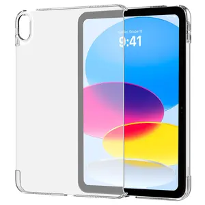 MoKo Half Shell Cover Frosted Transparent PC Hard Back Case for iPad 10th Generation 10.9 2022