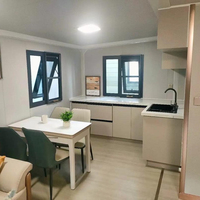 Maison conteneur préfabriquée extensible au design moderne, tailles 20/40 pieds, pour usage extérieur, cuisine, salle de bain, bureau rapide, école, hôtel