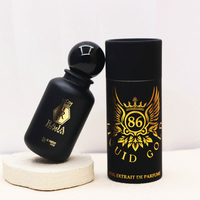 Bouteille de parfum de luxe en gros 30ml 50ml bouteille de parfum unique en verre avec emballage en boîte