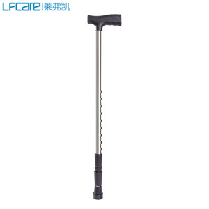 Bastón Telescópico Médico Lefkae de Acero Inoxidable, Altura Ajustable, para Asistencia al Caminar para Personas Mayores - Product Image 2