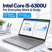 Laptop Intel I5 6300 dengan SSD yang Dapat Diperluas, Layar 15.6 Inci, RAM 16GB, SSD 1TB M.2 2280, OEM ODM, Stok Siap, Pemasok Grosir