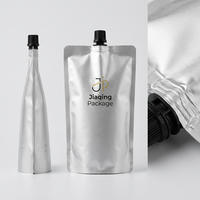 Pochette à bec verseur personnalisée de qualité alimentaire durable pour eau minérale, vodka, bière, boissons – Sac pulvérisateur en plastique Mylar