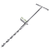 Sonde d'échantillonnage de sol multi-styles de type T Kits d'essai d'échantillonnage de sol pour l'échantillonnage du sol Soins des plantes Jardin Pelouse Ferme