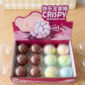Mint Matcha Ultra Soft Squeeze Ball Stress Relief <b>Toy</b> Handcrafted Decompression Fidget Ball for Adults Kids <b>Desk</b> Therapy - Product Image 2