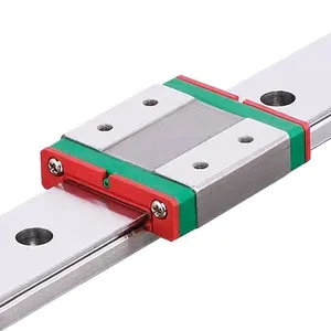 Trilho de guia linear preciso HIWIN com bloco HGW20CA/HA para rolamentos de rolos lineares