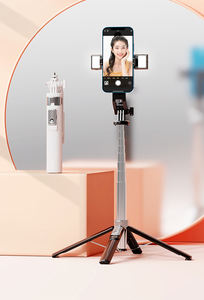 Mini tré<span class=keywords><strong>pied</strong></span> à selfie sans fil 3-en-1 stable de 4 pieds et télécommande portable extensible pour appareils <span class=keywords><strong>photo</strong></span> numériques - Product Image 3